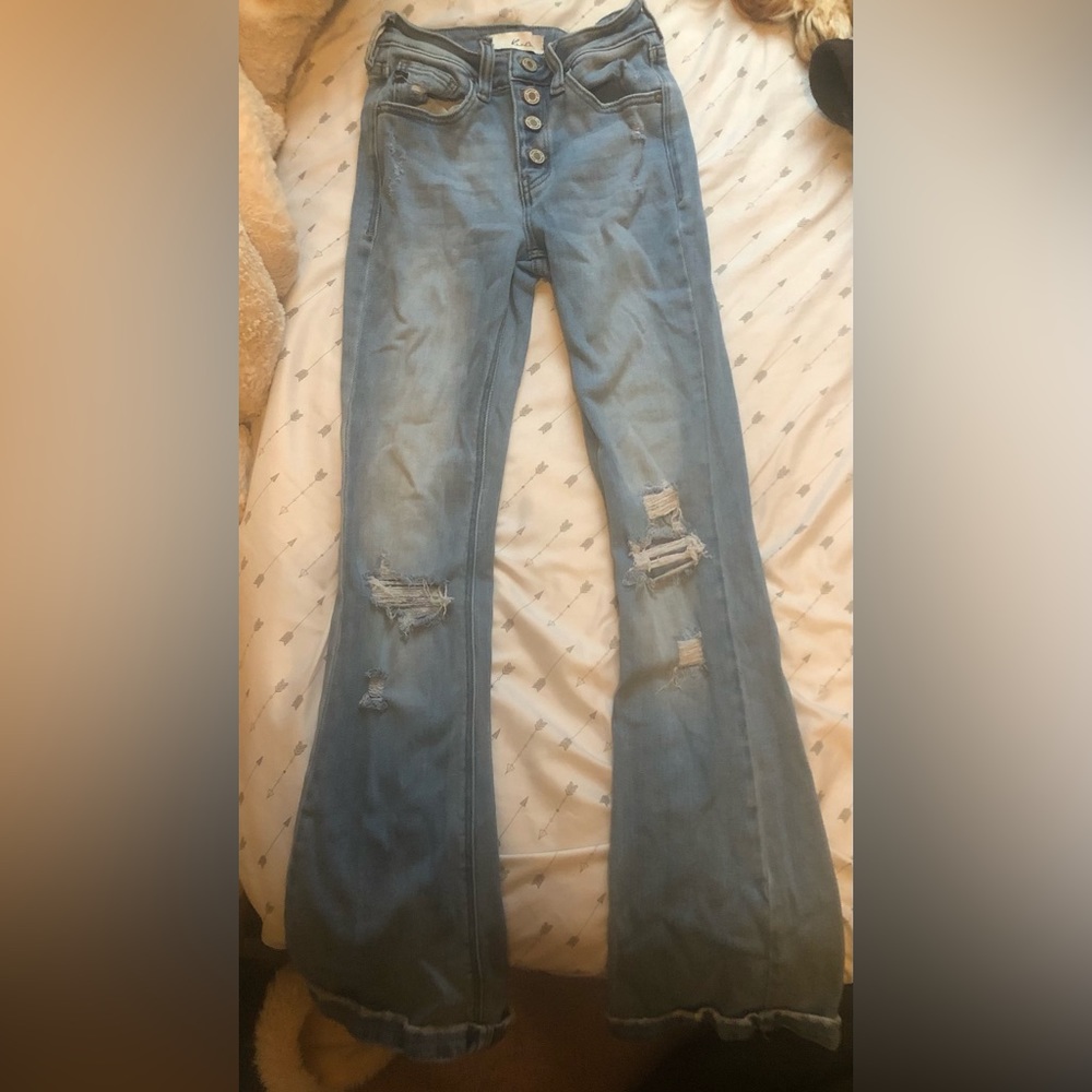 Bell bottom jeans